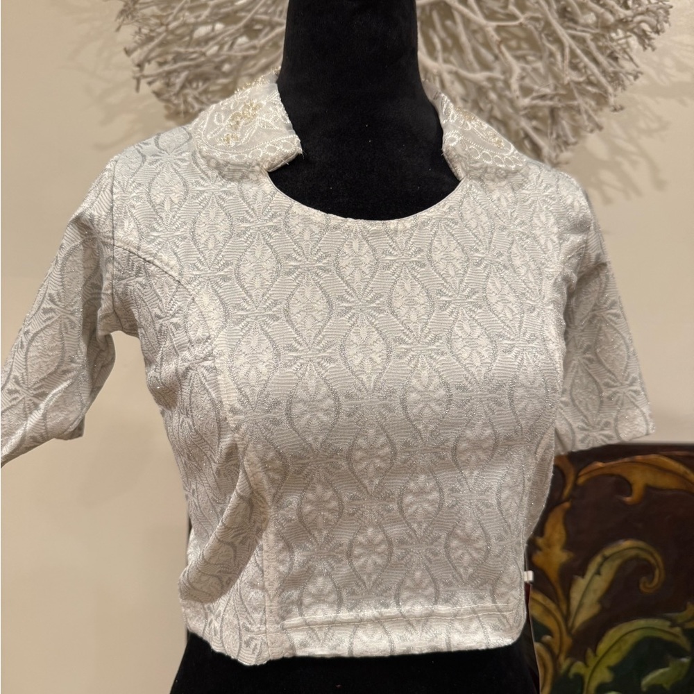 Elegant White Women's Top